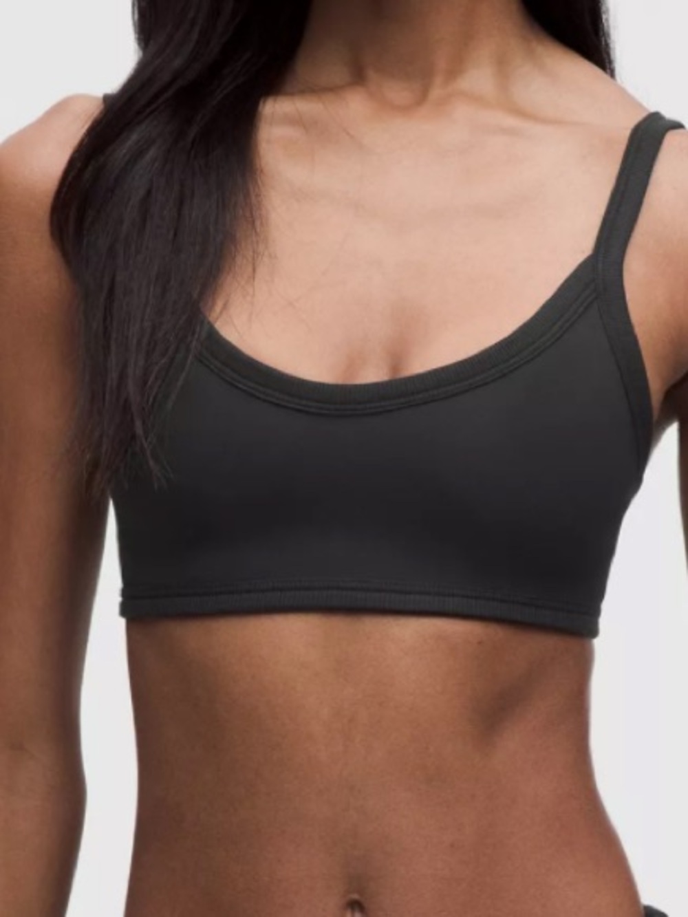 NWT LULULEMON Underease Cami strap bralette black
